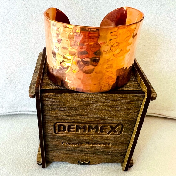 PURE TURKISH COPPER BRACELET. %100 Handmade. Helps variety of pains - Picture 1 of 8